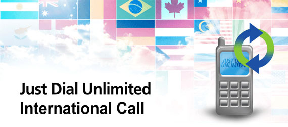 subscribe to unlimited international call service - text to short code 81020